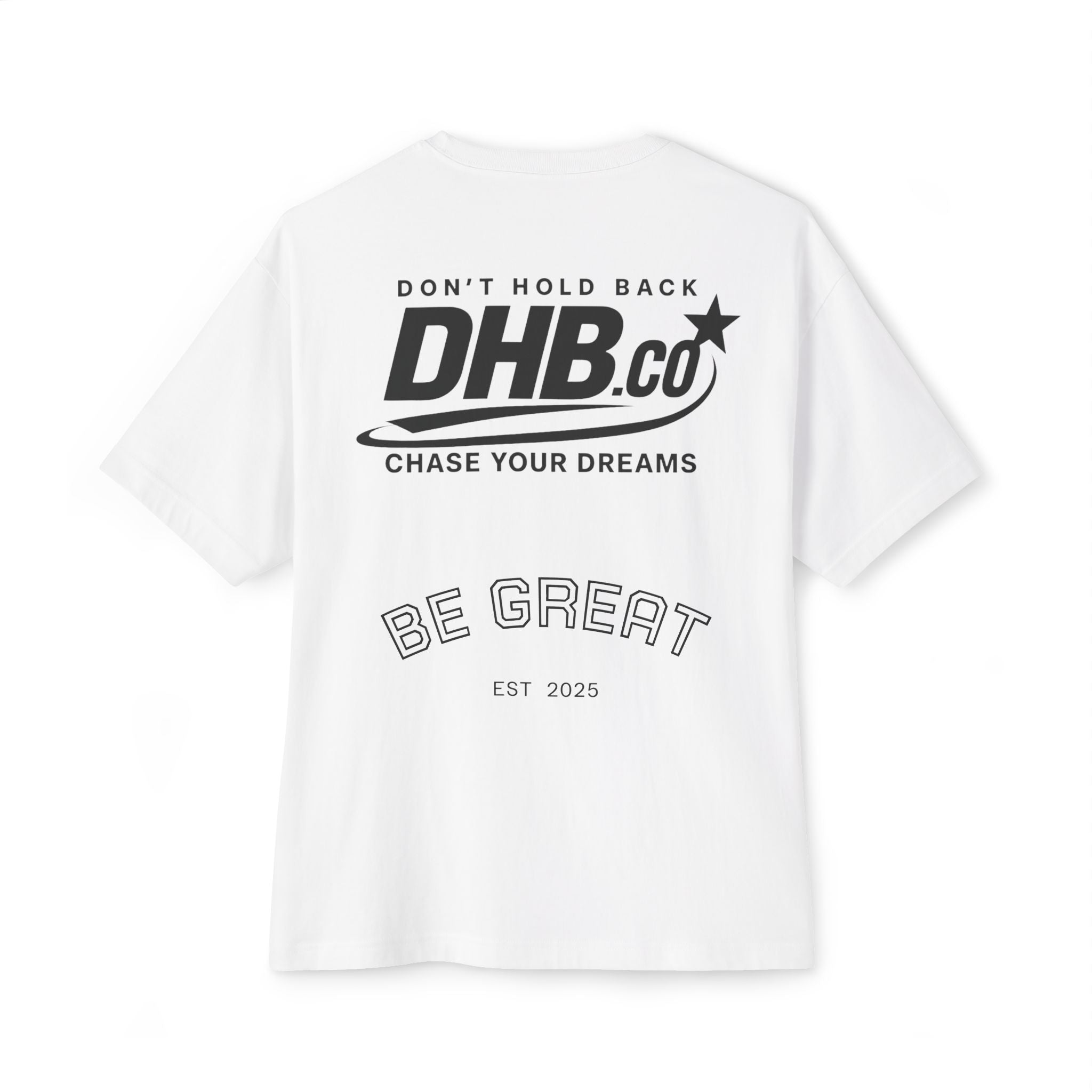 BE GREAT oversized