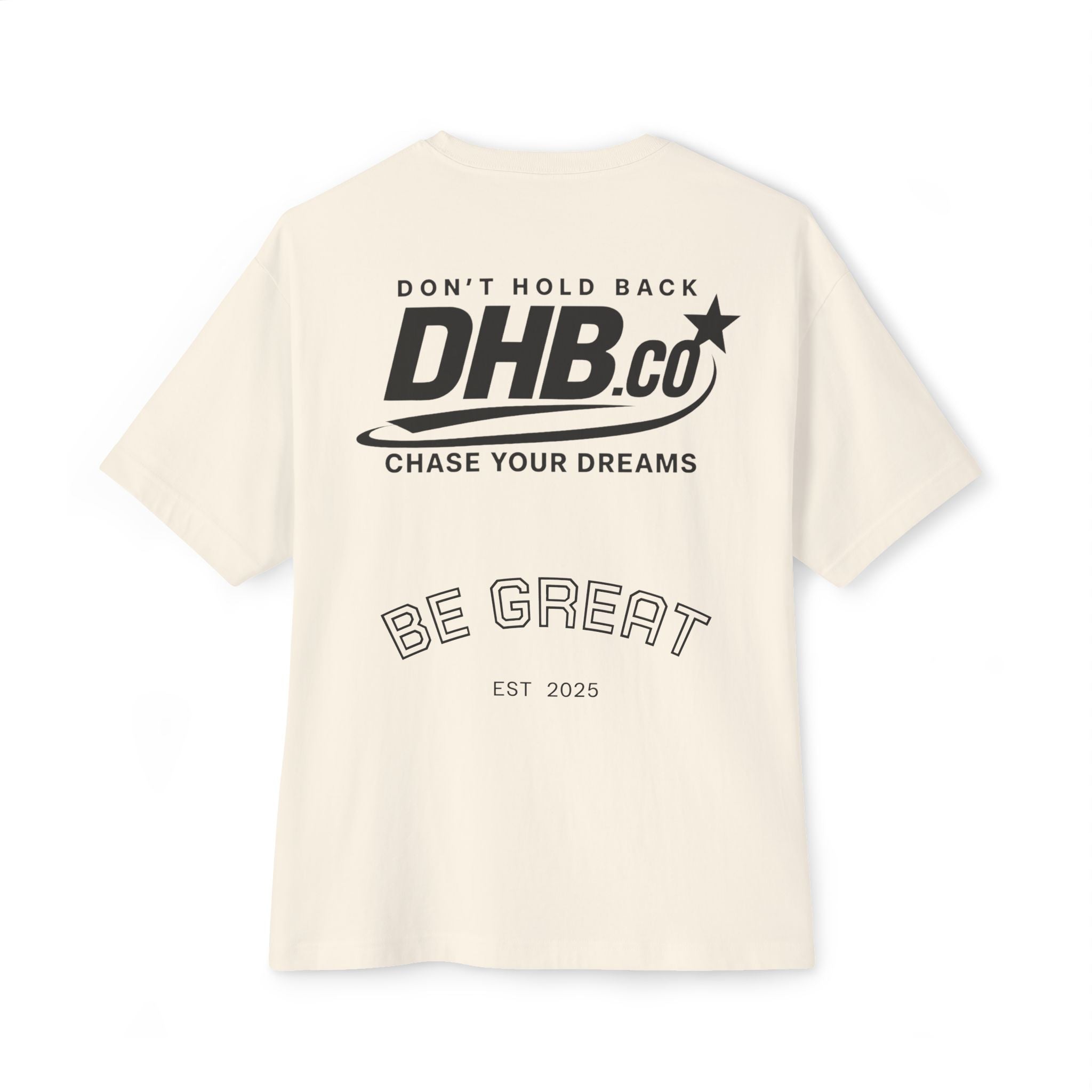 BE GREAT oversized